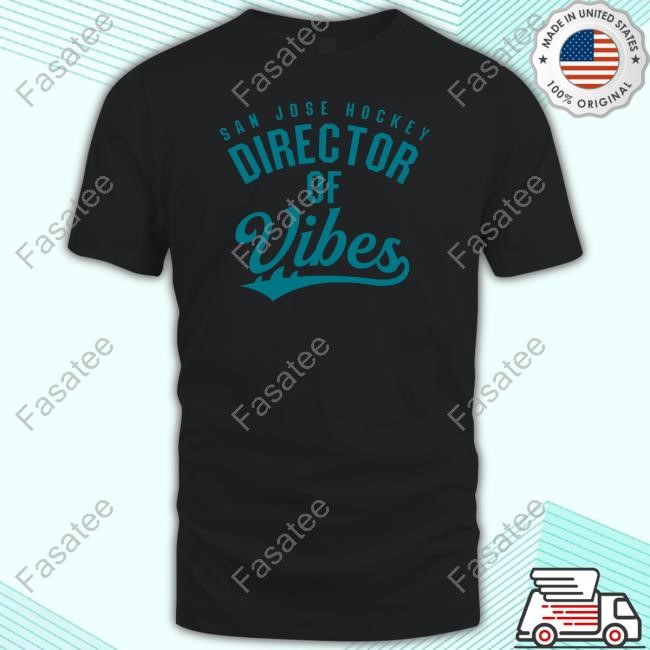 San Jose Hockey Director Vibes Jumbo 19 Tee Shirt
