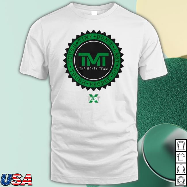 Official Bleed Green Tough Time Don’T Last Tough People Do The Money Team Tmt Tbt Basketball Logo Shirt