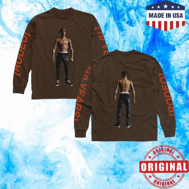 Rodeo 10 Years Action Figure Youth T Shirt Travis Scott Merch Store