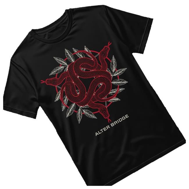 Official Alter Bridge Merch Shop Store Snakes Classic Shirt