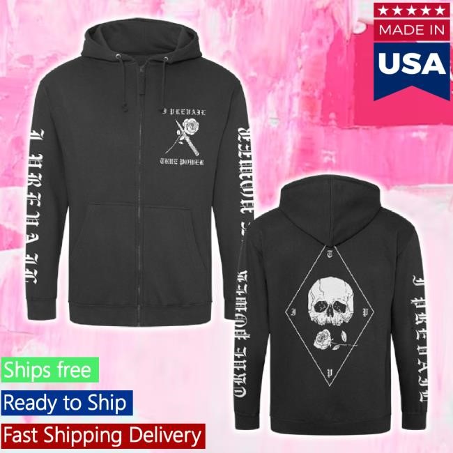 Original True Power Skull Zip Hoodie I Prevail Official Store Merch Shop