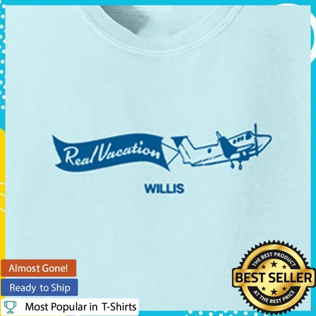 Trending Hello Merch Willis Real Vacation Crewneck Sweatshirt