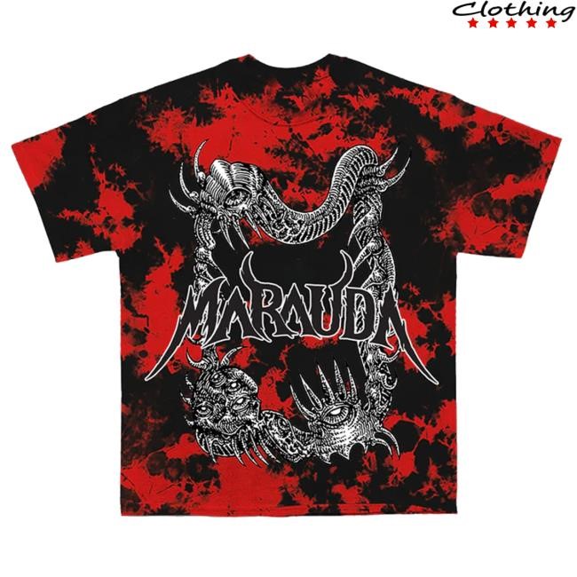 Official Marauda Merch Store Red Crystal Sweatshirt
