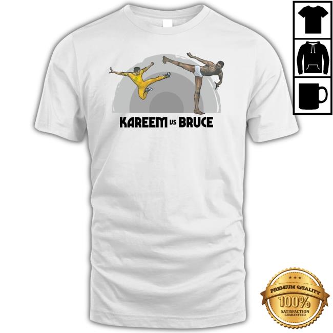 Official Kareem Vs Bruce shirt
