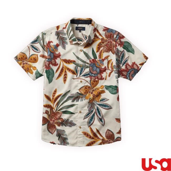 Official ROARK JOURNEY WOVEN MEN'S S/S DRESS Shirt