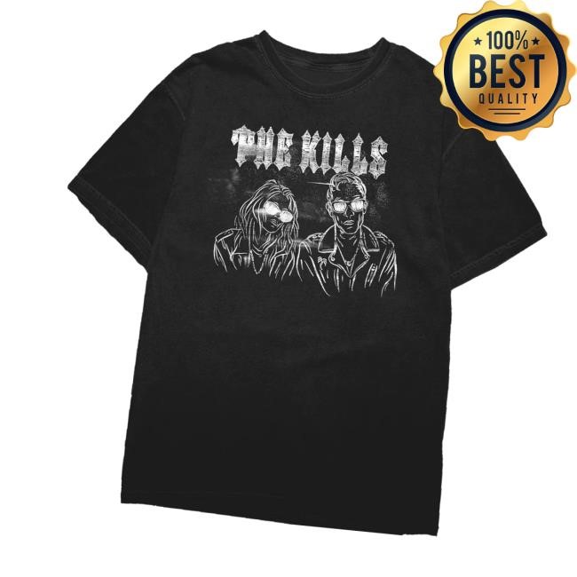 The Kills Merch Xerox Sketch Sweatshirt