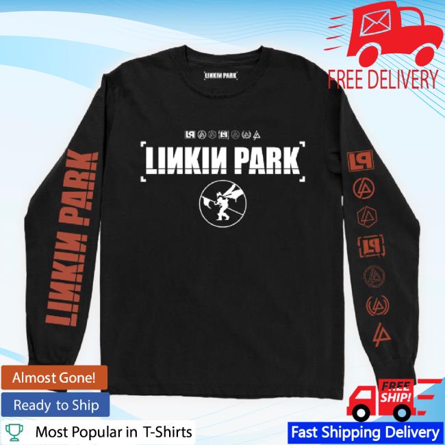 Trending Linkin Park Merch Store Icon Stacks Hoodie Sweatshirt Black Linkinpark Shop