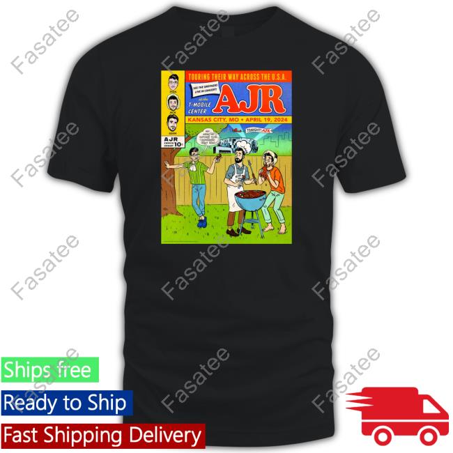 Ajr Tour Updates Kansas City April 19 2024 Tour Long Sleeve T Shirt Ajrbrothers Store