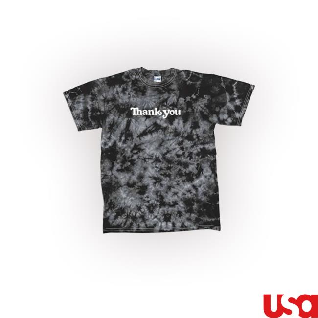 Thank You Center Tie Dye T-Shirt