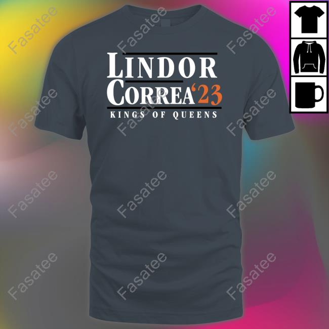 Lindor Correa 23 Kings Of Queens Classic Shirt