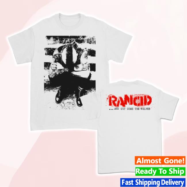 Original Rancid Merch Store Aoctw Boxed Hoodie (White) Rancid Shop