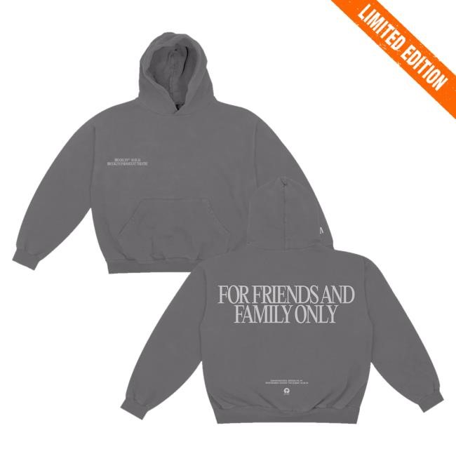 Shawn Mendes Official Merch Friends & Family Tee Shirt Brooklyn