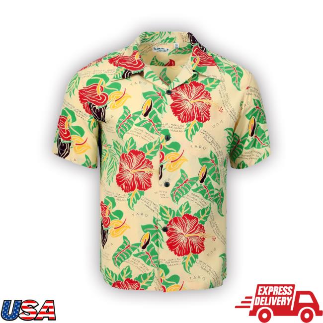 Romantic Hawaiian Nicknames Ss38332 Yellow Hawaiian Tee