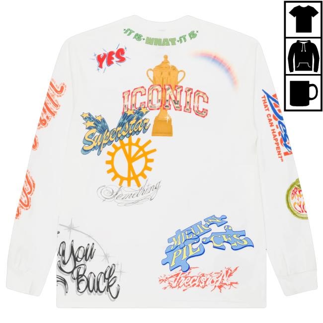 Official Bigseanshop Merch Tracklist Longsleeve Shirt