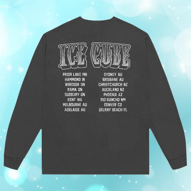Ice Cube Merch Westside Connection Long Sleeve Crewneck Sweatshirt