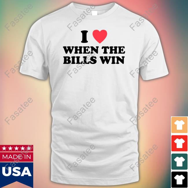 Ab Bae I Love When The Bills Win Sweatshirt