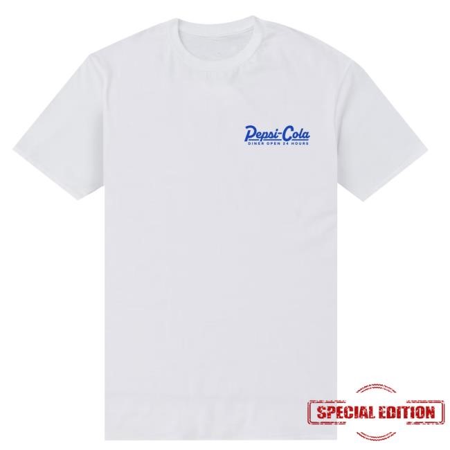 Zavvi Merch Clothing Store Pepsi Co. Ice Cold Pepsi Served Here Hoodie Sweatshirt