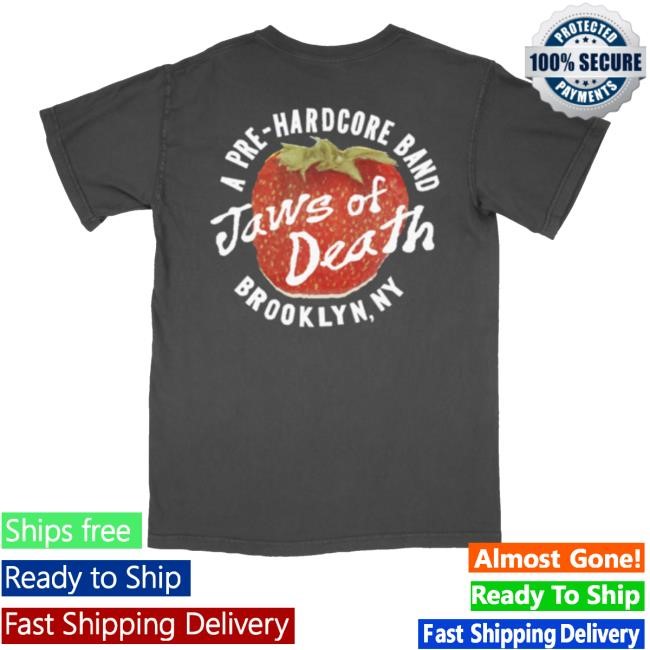 Jaws Of Death Merch Store Strawberry Crewneck Sweatshirt