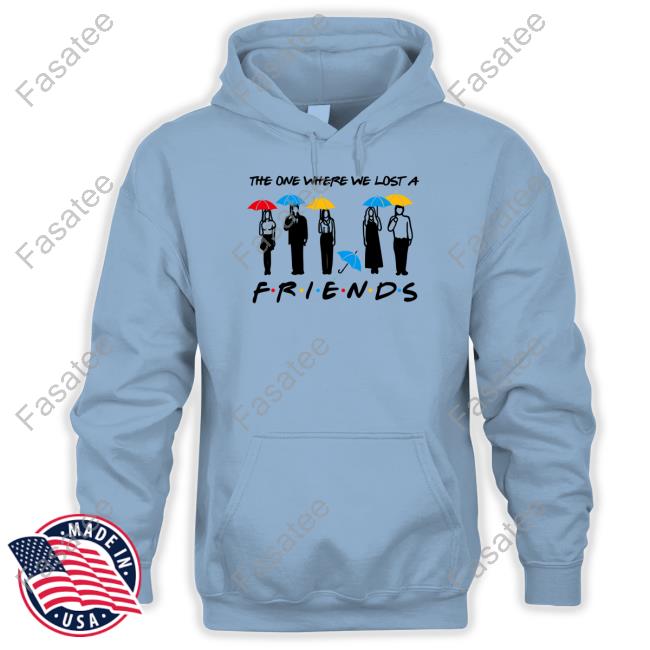 Teresa Ferguson The One Where We Lost A Friends Rip Matthew Perry Hooded Sweatshirt