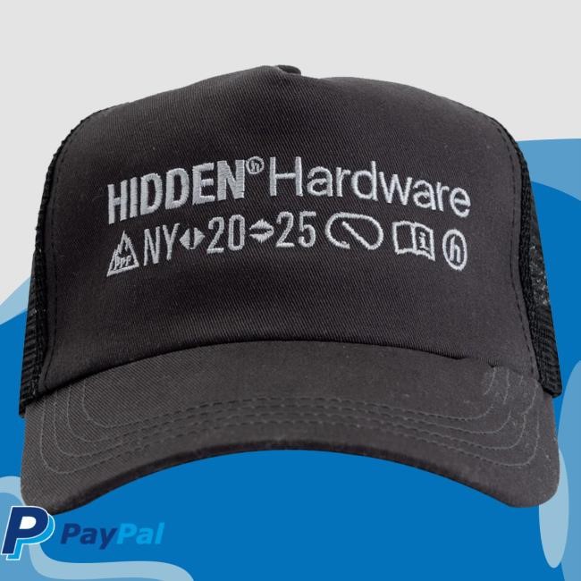 Hidden Ppf Merch Store Hardware 3M Trucker new twill cap