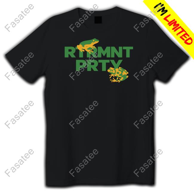 Retirementparty Frog Shirt, T Shirt, Hoodie, Sweater, Long Sleeve T-Shirt And Tank Top