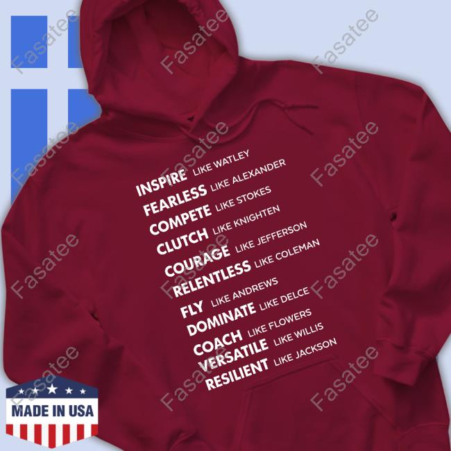 Coachdeifel Inspire Like Watley Fearless Like Alexander Compete Like Stokes Shirt Inspire Like Watley Fearless Like Alexander Compete Like Stokes T Shirts
