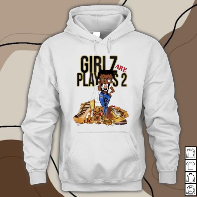 Official Betty Boop Girl Z Are Players 2 shirt