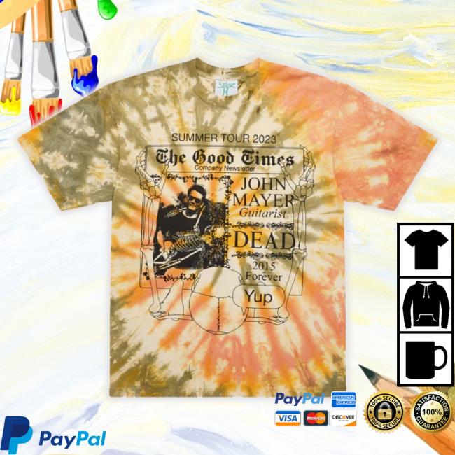 Trending Mayer Is Dead Forever Sweatshirt Tie-Dye
