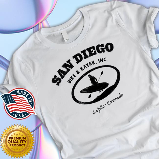 Official San Diego Bike And Kayak Inc La Jolla Coronado shirt, hoodie, tank top, sweater and long sleeve t-shirt