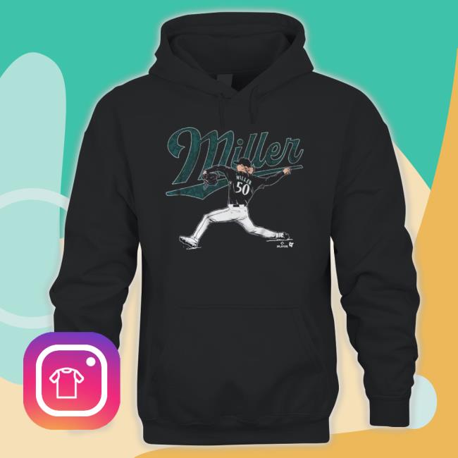 Seattle Mariners Bryce Miller Signature Shirt Seattle Mariners Bryce Miller Signature Shirt