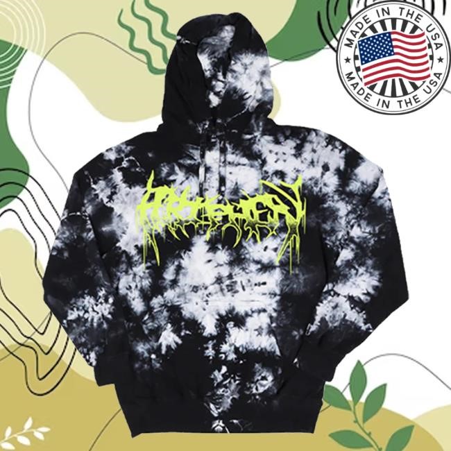 Trending Periphery Merch Store Metal Logo Tie Dye Sweatshirt