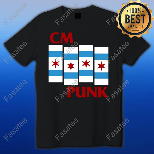 Lars Frederiksen Wearing Cm Punk New Shirt