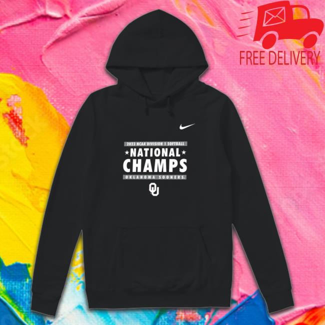 Official Oklahoma Sooners 2023 Ncaa Softball National Champions Shirt