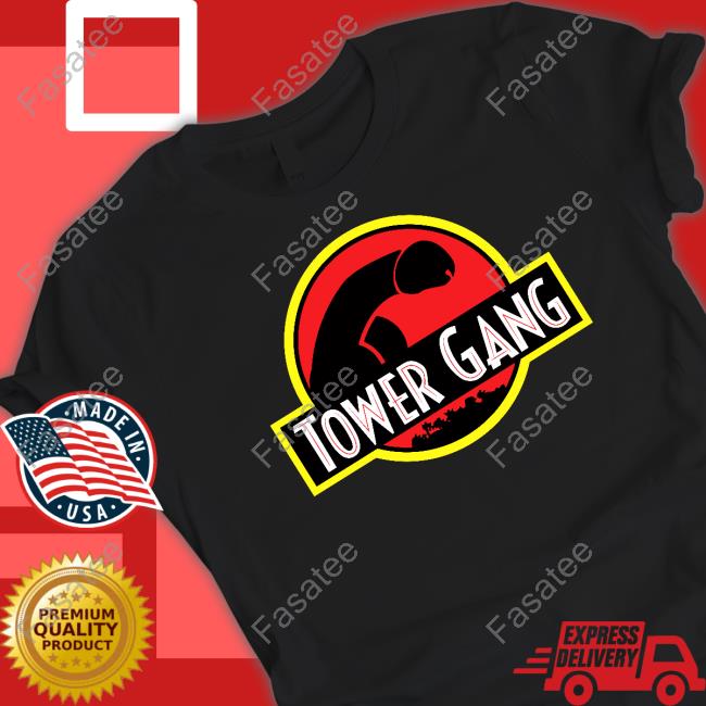 Toplobsta Merch Jurassic Tower Gang Shirt