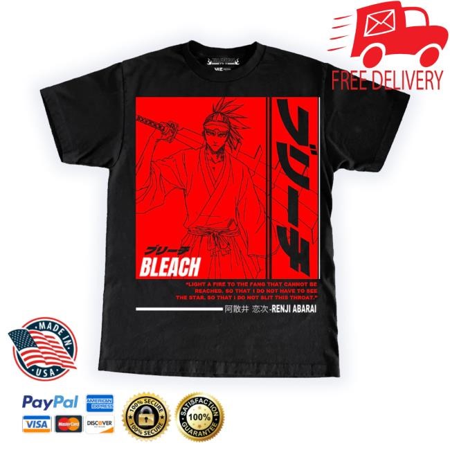 Nerdsclothing Store Bleach Renji Abarai Crewneck Sweatshirt