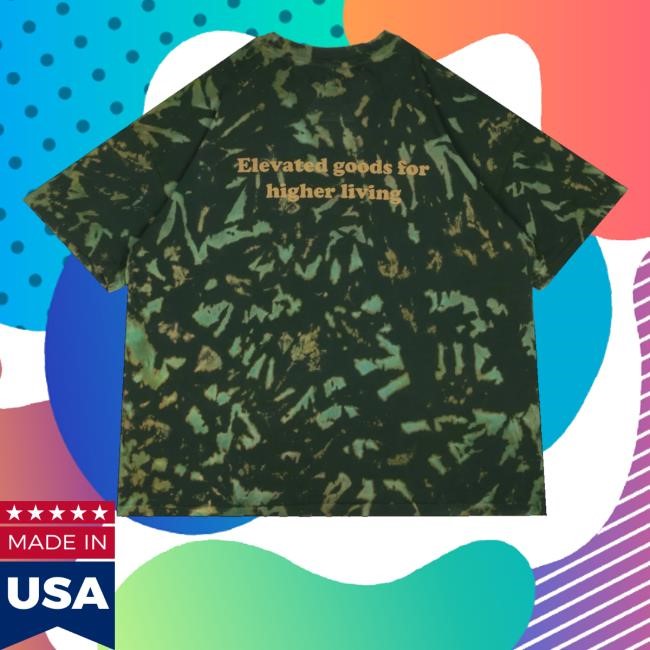 Transcendence Ice Dye Tee Shirt (Pickle)
