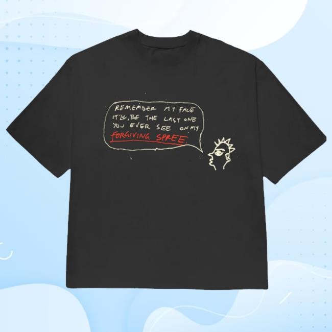 Merch Jungle Merch Slowly Slowly / Remember My Face Tee (Black) + Digital Download Tee Shirt