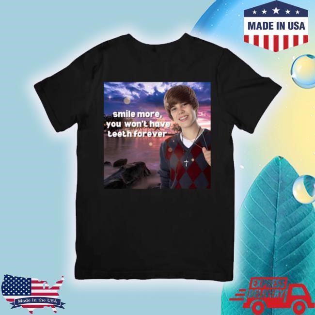 Official Trending Bejeweledstickers Store Smile More, You Won't Have Teeth Forever Long Sleeve Shirt