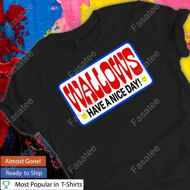 Wallows Merch Wallows Have A Nice Day Sweatshirt