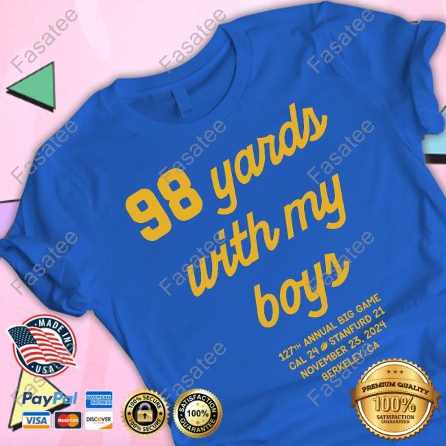 98 Yards With My Boys Tee