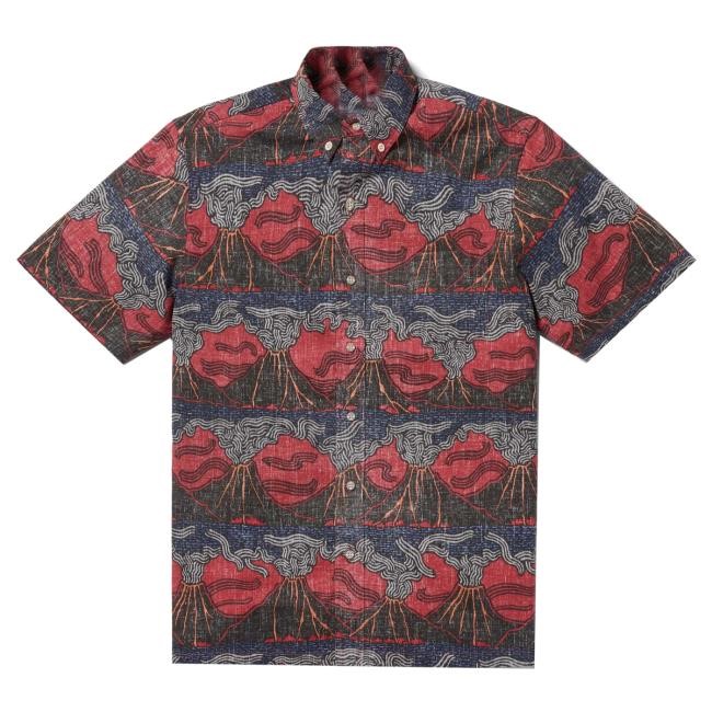 Official Aloha Shirt Shop Merch Lua Pele Earth Red Crewneck Sweatshirt