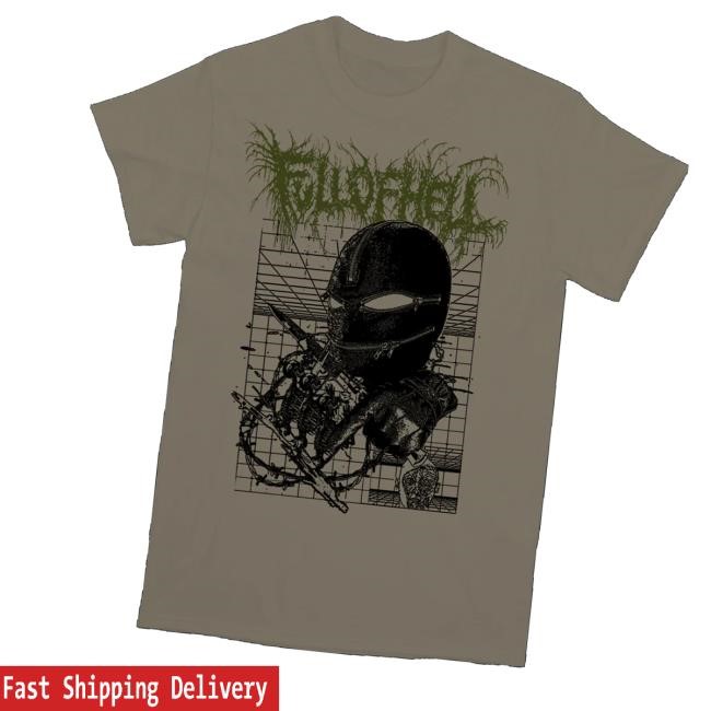 Allin Merch Full Of Hell Zipper Mask Sweater