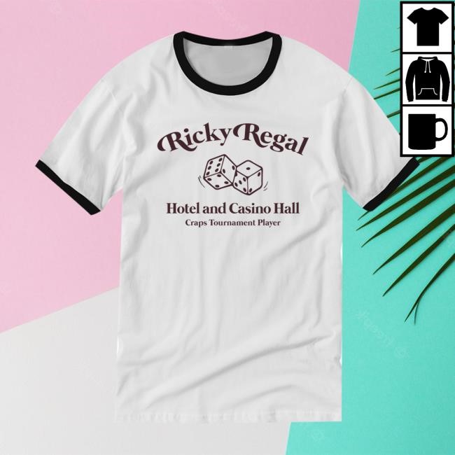 Brunomars Ricky Regal Hotel And Casino Hall Tee Shirt