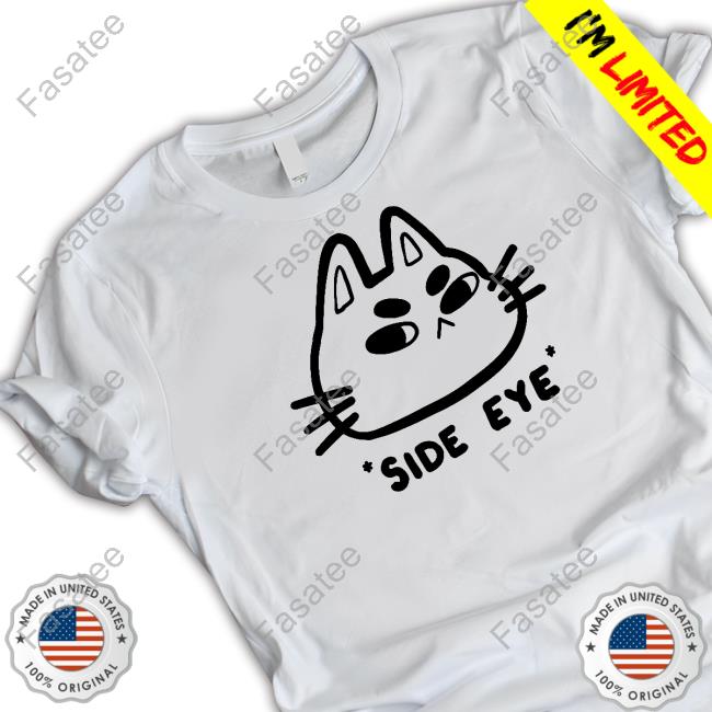 Chocolettchoo Side Eye Cat Shirt