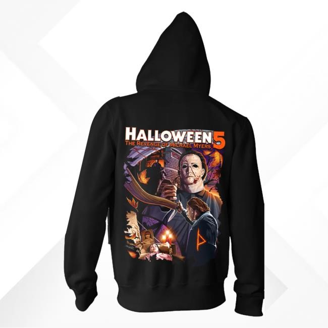 Terror Threads Merch Halloween 5 Marked By Evil Pullover Tee