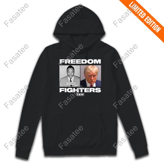Trump X Martin Luther King Freedom Fighters Men's Apparel Shirts Terrencekwilliams Merch