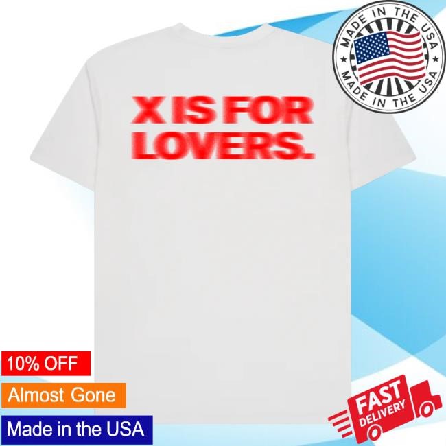 Limited Adriatique Merch Store Adriatique X ‘X Is For Lovers’ - T-Shirt White Shirt
