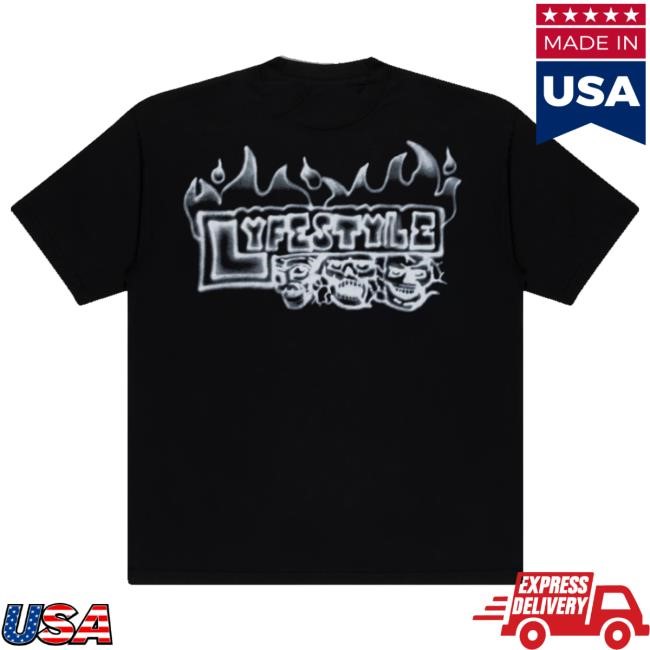 Official Yeat Official Merch Lyfestyle Heron Preston Box Set 1 Crewneck Sweatshirt