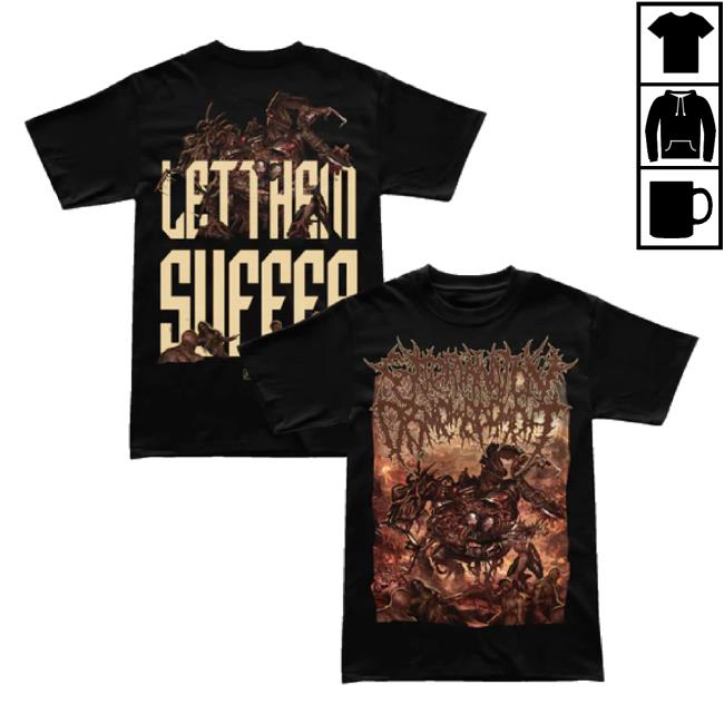 Original Extermination Dismemberment "Let Them Suffer" Hoodie Sweatshirt Unique Leader Shop