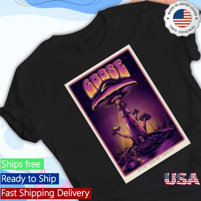 Goose Maine, Thompson’S Point July 6 2023 Poster Shirt Goose Maine, Thompson’S Point July 6 2023 Poster shirt